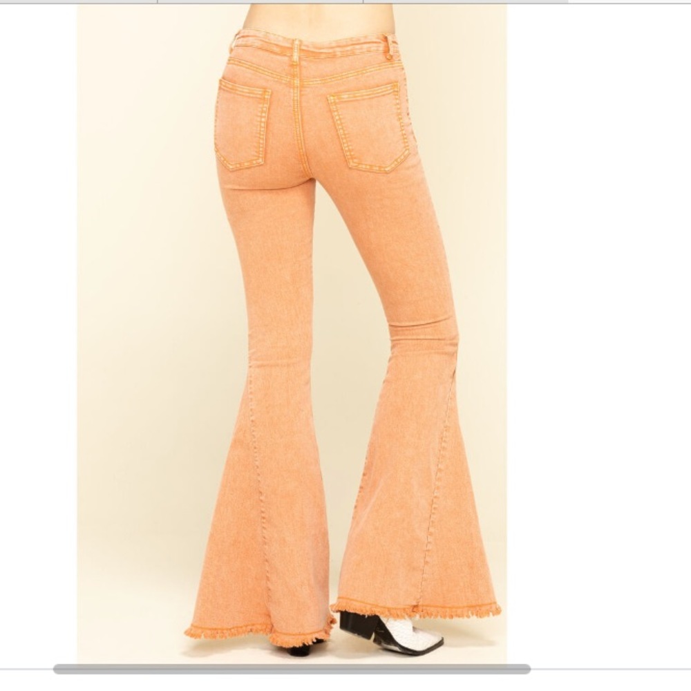 Saints and hearts lavender flares! Size small